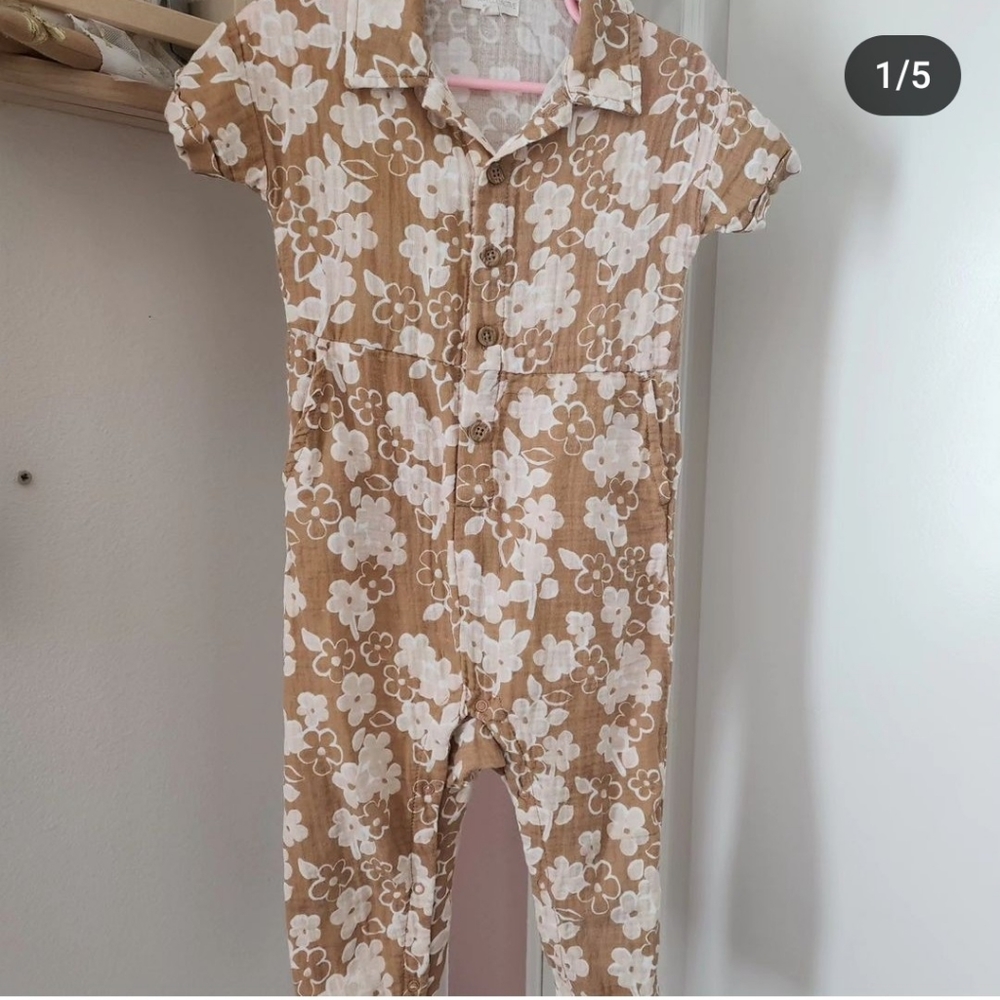 Grayson mini floral romper